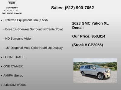 2023 GMC Yukon XL Denali