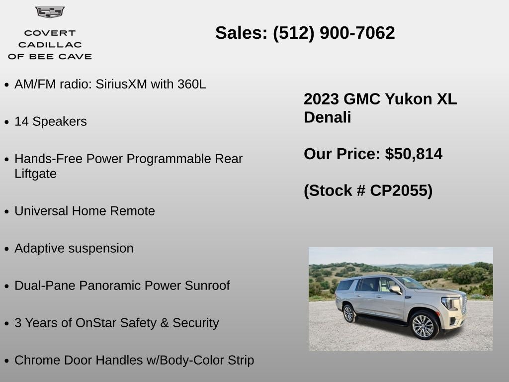 2023 GMC Yukon XL Denali