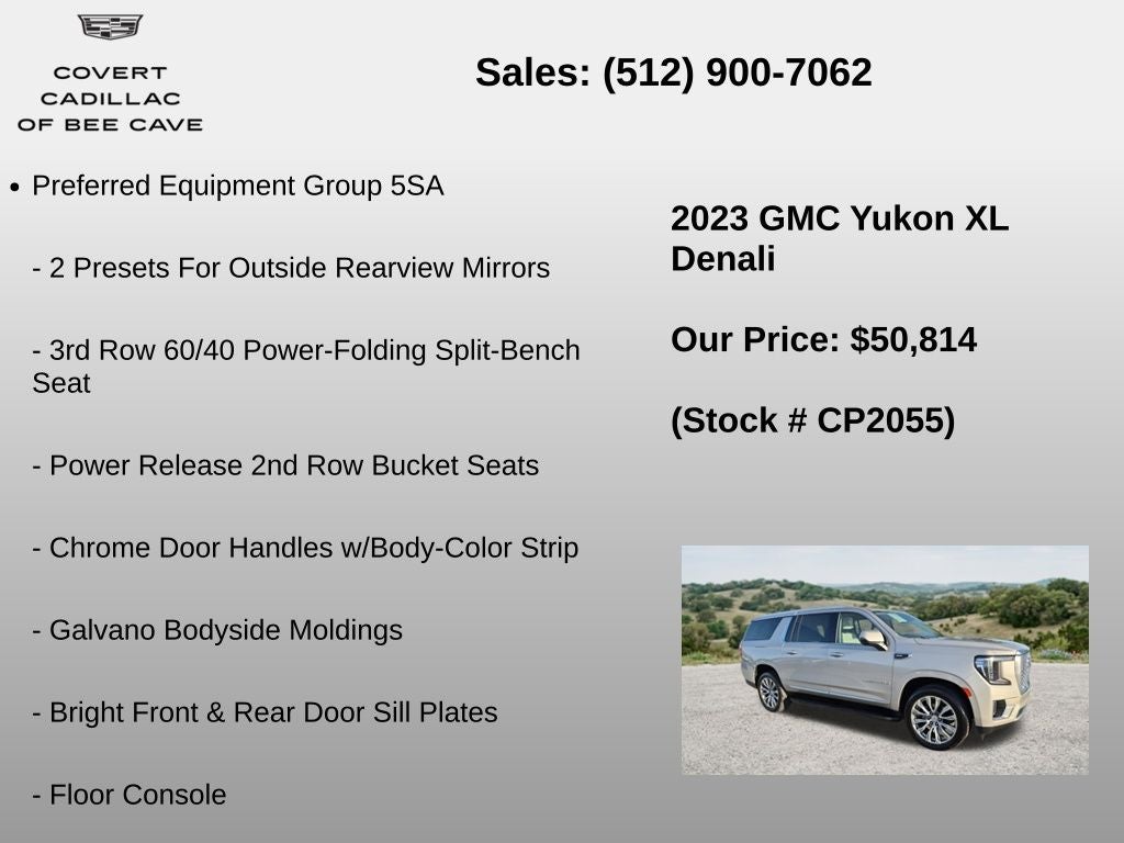 2023 GMC Yukon XL Denali