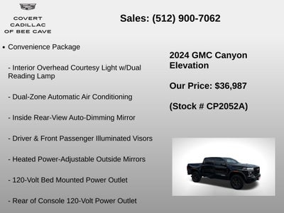 2024 GMC Canyon Elevation