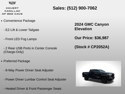 2024 GMC Canyon Elevation