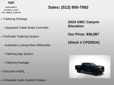 2024 GMC Canyon Elevation