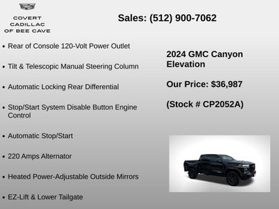 2024 GMC Canyon Elevation
