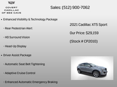 2021 Cadillac XT5 Sport