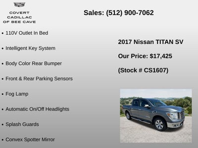 2017 Nissan Titan SV