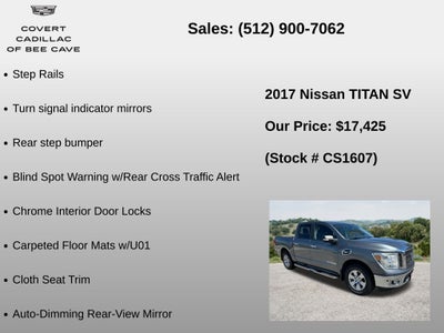 2017 Nissan Titan SV