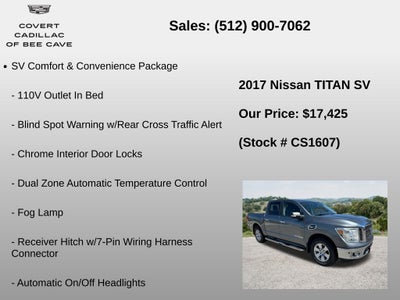 2017 Nissan Titan SV