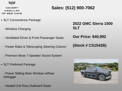 2022 GMC Sierra 1500 SLT