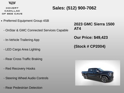 2023 GMC Sierra 1500 AT4