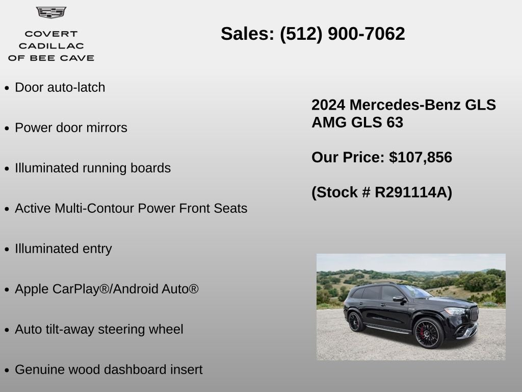2024 Mercedes-Benz GLS GLS 63 AMG® 4MATIC®