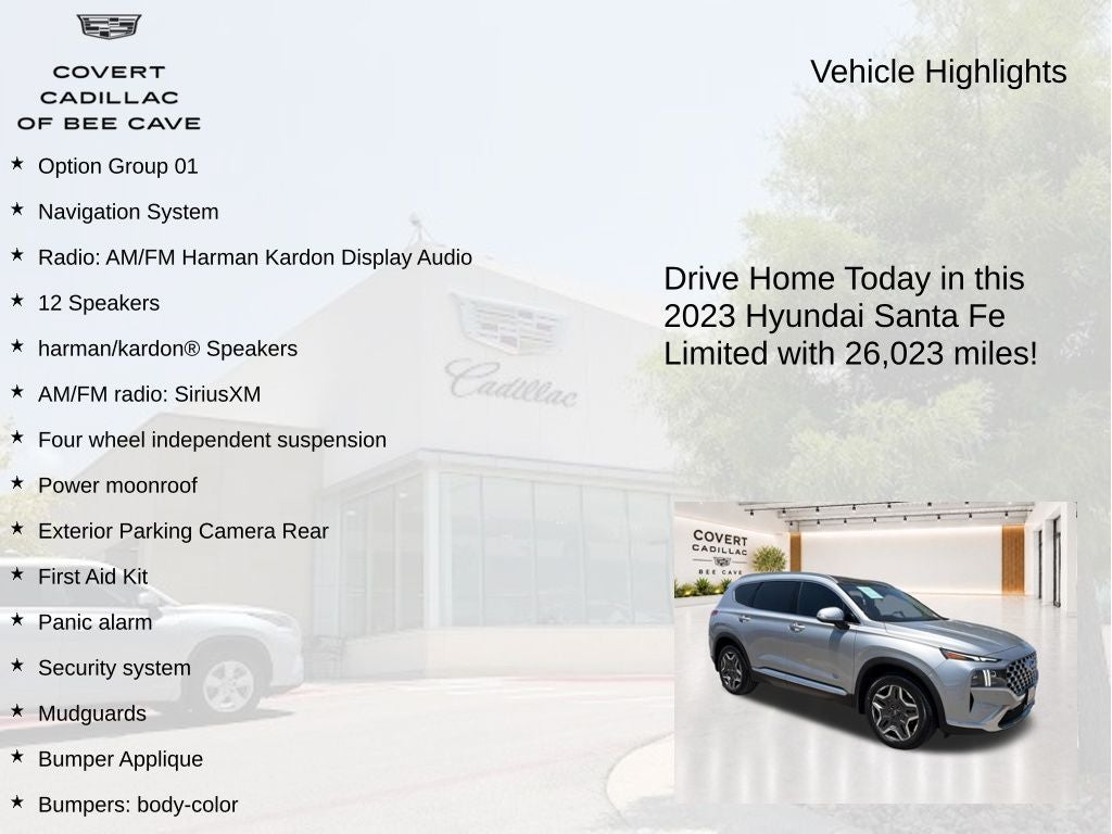 2023 Hyundai Santa Fe Limited