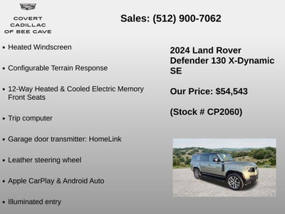 2024 Land Rover Defender 130 X-Dynamic SE