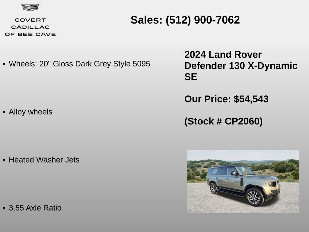 2024 Land Rover Defender 130 X-Dynamic SE