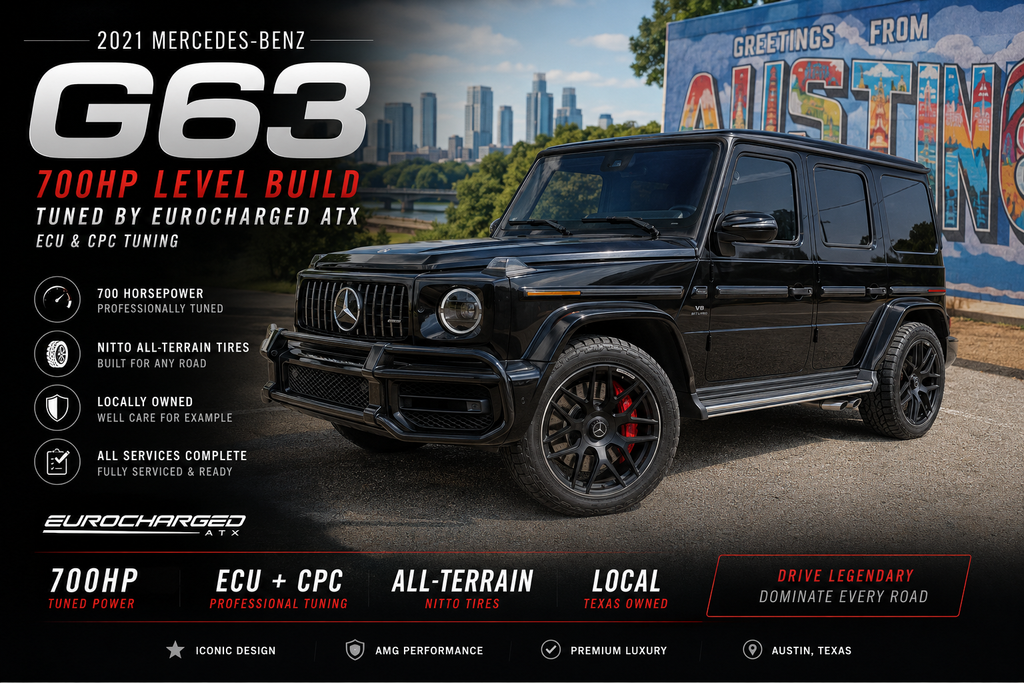 2021 Mercedes-Benz G-Class G 63 AMG® Eurocharged Tuned