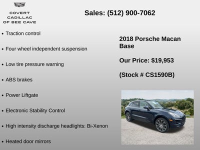 2018 Porsche Macan Base