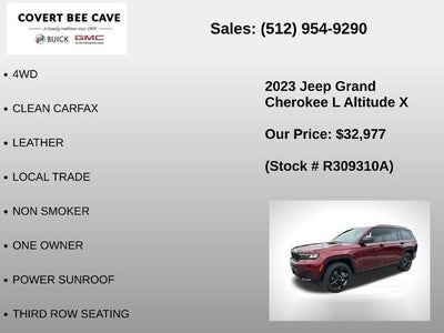 2023 Jeep Grand Cherokee L Altitude X 4x4