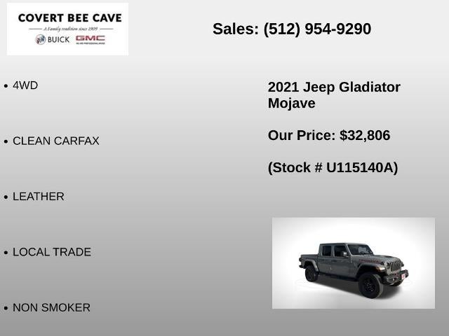 2021 Jeep Gladiator Mojave 4x4