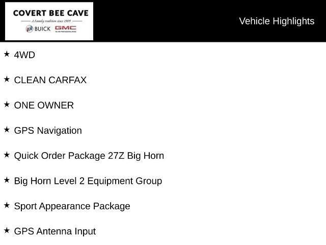 2022 RAM 1500 Big Horn 4x4 Crew Cab 5'7" Box