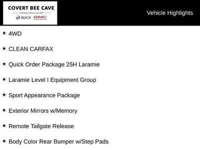 2022 RAM 1500 Laramie 4x4 Crew Cab 5'7" Box