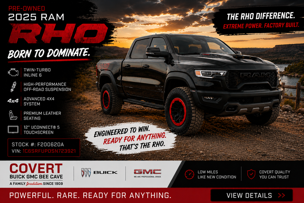 2025 RAM 1500 RHO 4x4 Crew Cab 5'7" Box