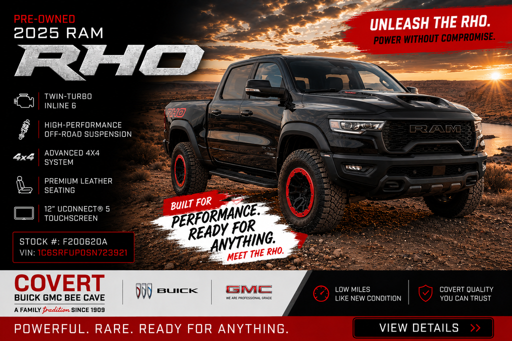 2025 RAM 1500 RHO 4x4 Crew Cab 5'7" Box