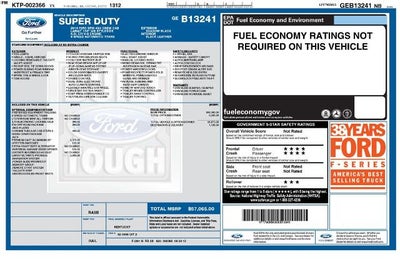 2016 Ford Super Duty F-250 SRW 4WD Crew Cab 6-3/4 Ft Box Lariat
