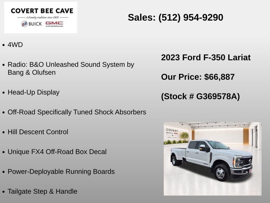 2023 Ford F-350SD Lariat