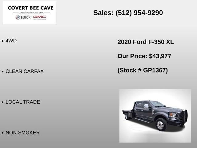 2020 Ford Super Duty F-350 DRW XL 4WD Crew Cab 8' Box