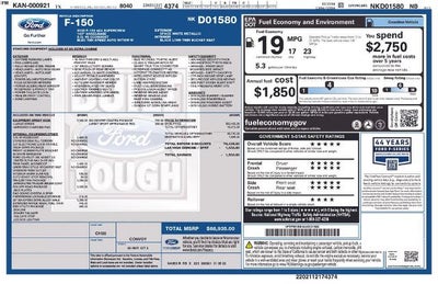 2022 Ford F-150 LARIAT 4WD SuperCrew 5.5' Box