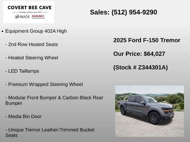 2025 Ford F-150 Tremor 4WD SuperCrew 5.5' Box
