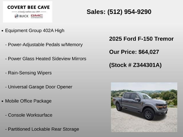 2025 Ford F-150 Tremor 4WD SuperCrew 5.5' Box