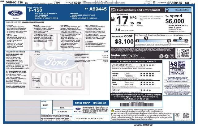 2025 Ford F-150 Tremor 4WD SuperCrew 5.5' Box