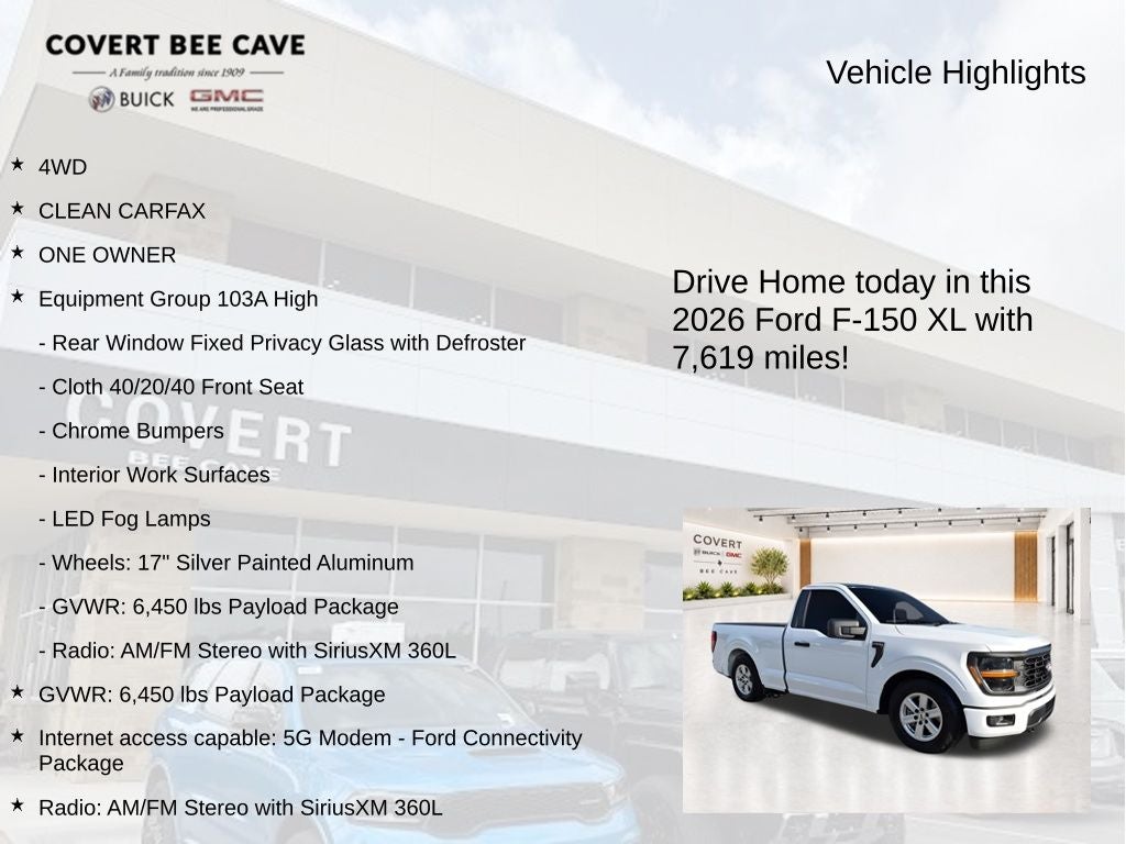 2026 Ford F-150 XL