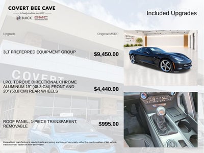 2015 Chevrolet Corvette Stingray Z51 3LT
