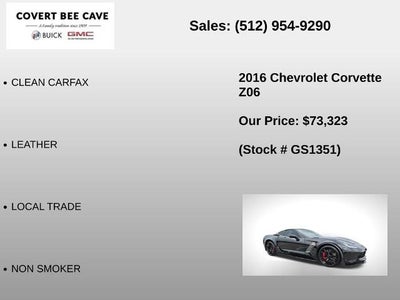 2016 Chevrolet Corvette Coupe Z06 2LZ