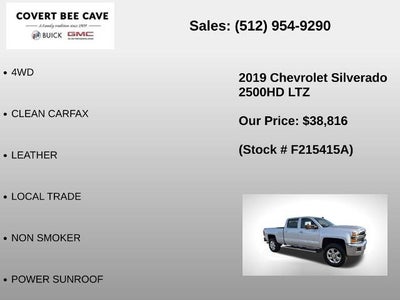 2019 Chevrolet Silverado 2500 HD Crew Cab Standard Box 4-Wheel Drive LTZ