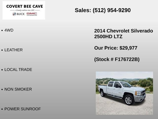 2014 Chevrolet Silverado 2500 HD Crew Cab Standard Box 4-Wheel Drive LTZ