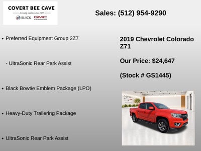 2019 Chevrolet Colorado Z71