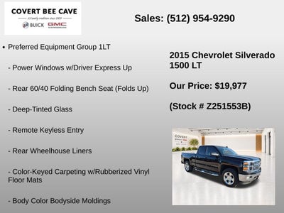 2015 Chevrolet Silverado 1500 LT LT1