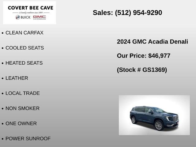 2024 GMC Acadia FWD Denali