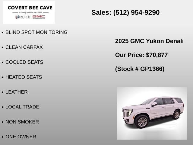 2025 GMC Yukon 2WD 4dr Denali