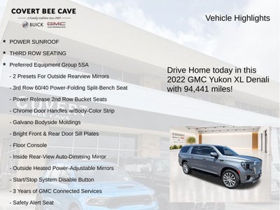 2022 GMC Yukon XL Denali