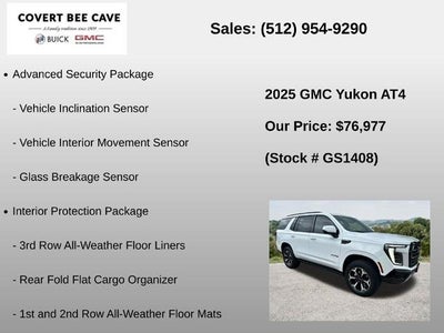 2025 GMC Yukon 4WD 4dr AT4
