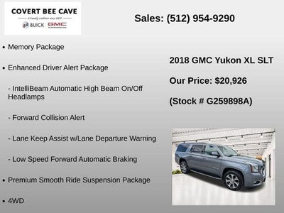 2018 GMC Yukon XL 4WD 4dr SLT