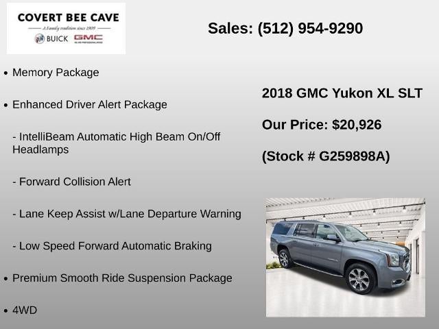 2018 GMC Yukon XL 4WD 4dr SLT