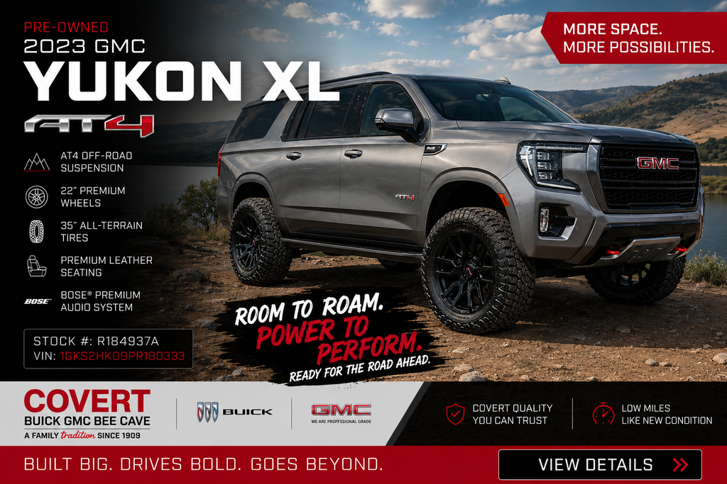 2023 GMC Yukon XL 4WD 4dr AT4