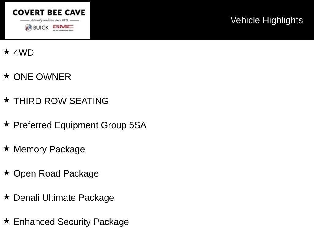 2019 GMC Yukon XL Denali