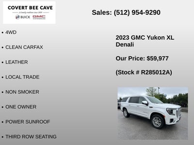 2023 GMC Yukon XL 4WD 4dr Denali