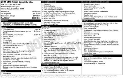 2024 GMC Yukon XL 4WD 4dr Denali