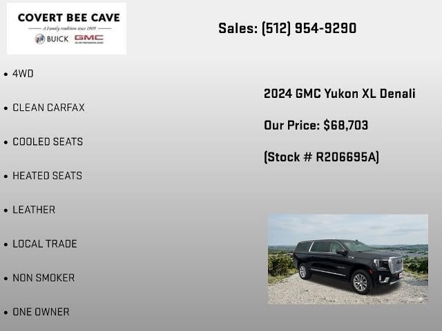 2024 GMC Yukon XL 4WD 4dr Denali